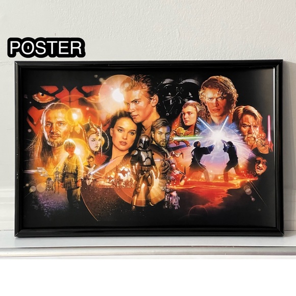 STAR WARS Prequels Poster - Picture 1 of 2